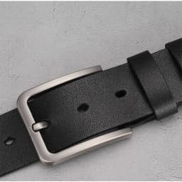 Belt for Man Genuine Leather Designer Luxury Men's Trouser Belt Black Belt for Jeans Male Belts Pin Buckle Waistband Strap HQ027