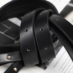 New Golden Metal Buckle Knotted Belt For Women Long Pu Leather Waist Belts for Lady Female Dress Coat Decorative Straps Girdle