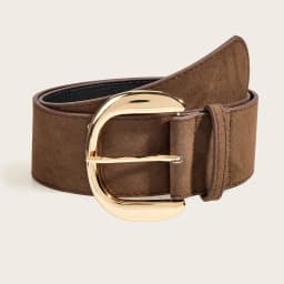 5.8x107cm Vintage Suede Leather Wide Belt Casual Gold Silver Metal Pin Buckle Waistband Women Men Business Waist Strap Gifts