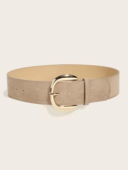 5.8x107cm Vintage Suede Leather Wide Belt Casual Gold Silver Metal Pin Buckle Waistband Women Men Business Waist Strap Gifts