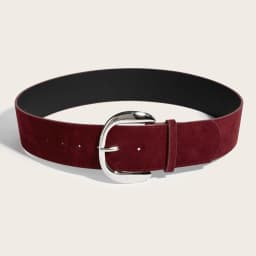 5.8x107cm Vintage Suede Leather Wide Belt Casual Gold Silver Metal Pin Buckle Waistband Women Men Business Waist Strap Gifts