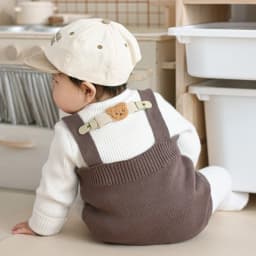 INS Korean Style Kids Harness Clip to Prevent Off, Cute Bear Harness Clip Baby Shoulder Strap Anti-Slip Stretch Accessories