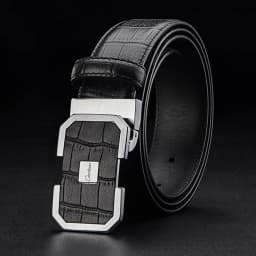 Ciartuar Men's Fashion Belt Genuine Leather Strap High-Quality First Layer Luxury Buckle