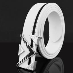 2025 New High Quality Belts for Men &Women Unisex Fashion Shiny White Design Buckle Waist Shaper Leather Belts