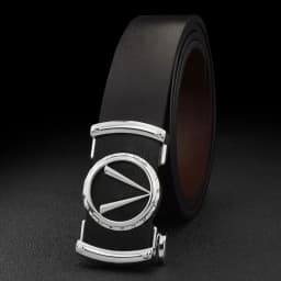 Fashion V letter Black genuine leather designer belts men HighQuality Cowskin Waist Strap Casual Automatic buckle ceinture homme