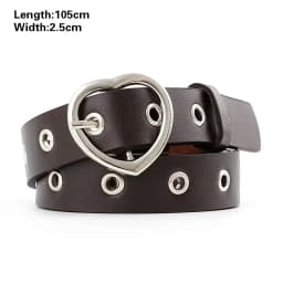 2023 Women Belts New PU Leather Simple Metal Buckle Belt Girls Dress Jean Pants Waistband Belts for Lady Luxury Designer Brand