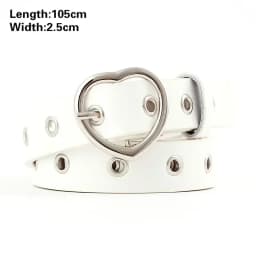 2023 Women Belts New PU Leather Simple Metal Buckle Belt Girls Dress Jean Pants Waistband Belts for Lady Luxury Designer Brand