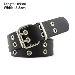 2023 Women Belts New PU Leather Simple Metal Buckle Belt Girls Dress Jean Pants Waistband Belts for Lady Luxury Designer Brand