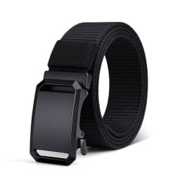 DINISITON Men‘s Belt Nylon Breathable Belts for Men Outdoor Equipment Belt Cowboy Canvas Designer Belt Tactical Belt