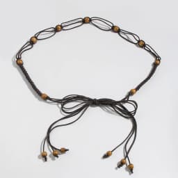 Bohemian style women's belt hand-woven beaded belt summer beach dress match