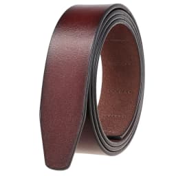 3.5cm Wide Luxury Brand No Buckle Cowhide Leather Ratchet Belt Men Without Buckle Holeless Mens Automatic Genuine Leather Belts