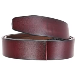 3.5cm Wide Luxury Brand No Buckle Cowhide Leather Ratchet Belt Men Without Buckle Holeless Mens Automatic Genuine Leather Belts