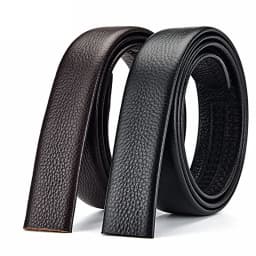 100 120 130 140 150 160 170 180cm Automatic Belt Without Buckle Men Width 3.5cm No Buckle Good Quality Leather Belt Body Strap