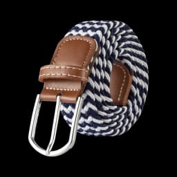 3.3cmx107cm Unisex Belt Casual Knitted Pin Buckle Men Belt Woven Canvas Elastic Braided Stretch Belts for Women