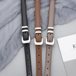 2023 New Luxury Belt Women's Genuine Leather Belt Business Fashion Cowhide Belt Decoration Dress Jeans Belt