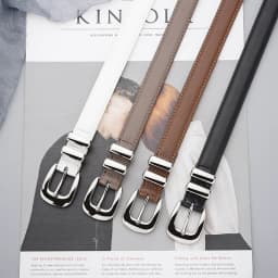 2023 New Luxury Belt Women's Genuine Leather Belt Business Fashion Cowhide Belt Decoration Dress Jeans Belt