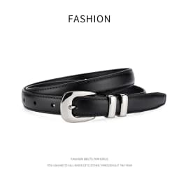 2023 New Luxury Belt Women's Genuine Leather Belt Business Fashion Cowhide Belt Decoration Dress Jeans Belt