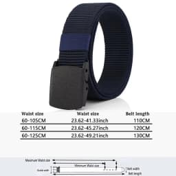 Belts Men and Women Nylon Webbing Tactical Military Casual Designer Canvas Jeans Belt High Quality Army Waist Fabric Strap HB041