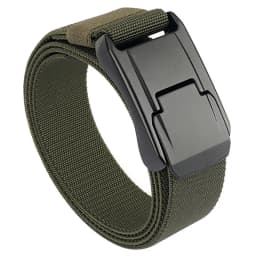 New Stretch Belt For Men and Women Hard Alloy Quick Release Buckle Strong Real Nylon Unisex Elastic Belt Overalls Work Belt