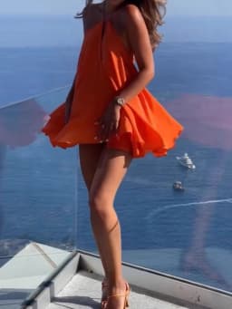 Sexy Party Off Shoulder Dresses 2025 Women's Elegant Sleeveless Hollow Out Beach Dress Backless High Street Lady Summer Vestidos