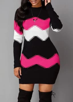 2024 Autumn Women Dress Hip Vintage Strip Befree Large Size Big Sexy Boho Casual Party Elegant Dresses for Women S-5XL
