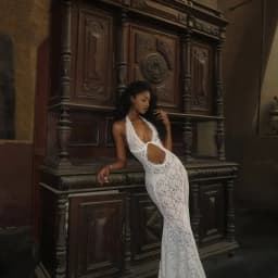 White Lace Hollow-out Halter Dress Women Sexy Sleeveless Off-shoulder Backless Maxi Vestidos 2026 Lady Vacation Beach Gowns 2026