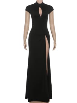 Weird Puss Coquette Elegant Dress Women Irregular Single Breasted Shoulder Wrapped Sexy Stretch Skinny Prom Club Party Bodycon