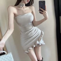 Sexy Sleeveless Party Mini Tight Female Dress Elegant and Pretty Chic Harajuku Korean Style Beach Fashion Women's Dresses