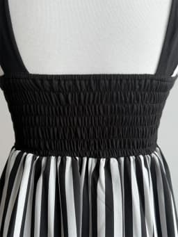 Y2K Harajuku Gothic Lolita Women's Dress Sexy Slim Fit Chic Trend Striped Suspenders Dresses Kawaii Japanese Emo Girl Streetwear