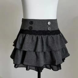 Y2K Harajuku Gothic Lolita Women's Dress Sexy Slim Fit Chic Trend Striped Suspenders Dresses Kawaii Japanese Emo Girl Streetwear