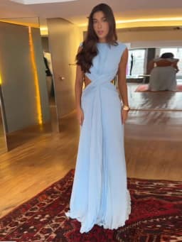 Sexy Hollow Out Long Party Dress Women Pleated Sleeveless Backless A-line Beach Dresses 2026 Summer Lady Chic Solid Holiday Robe