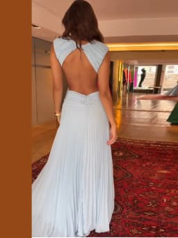 Sexy Hollow Out Long Party Dress Women Pleated Sleeveless Backless A-line Beach Dresses 2026 Summer Lady Chic Solid Holiday Robe