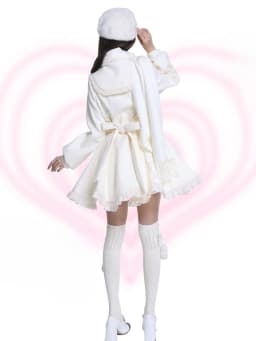 Japanese Kawaii Lolita Lace Patchwork Sweet Dress Coat Women Y2k Aesthetic Contrast Color Dresses Elegant Cute Party Vestidos