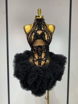 Luxury Women Sexy Sparkly Rhinestone Sleeveless Mesh See Through Bodycon Mini Birthday Dress Evening Party Performance Costume
