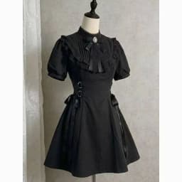 Gothic Vintage Lace Y2k Mini Dress Women Design Streetwear Black Lolita Slim Dress Long Sleeve Elegant Dress Spicy Girls