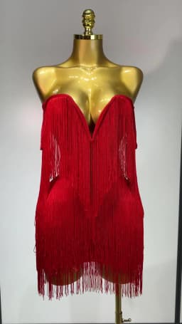 Women Sexy Strapless Tassel Off Shoulder Bandage Dress Fancy Club Celebrity Evening Party Mini Bodycon Dress Birthday Vestido