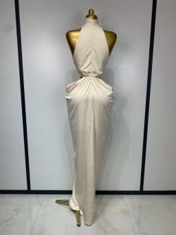 Women Sleeveless Sexy Cut Out Maxi Long Bodycon Dresses Luxury Birthday Evening Party Celebrity Elegant Wedding Guest Dress