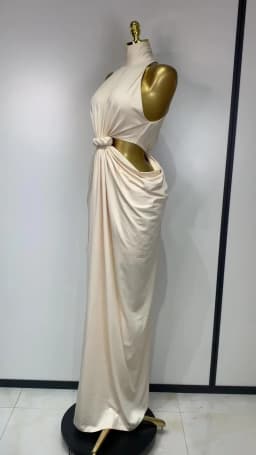Women Sleeveless Sexy Cut Out Maxi Long Bodycon Dresses Luxury Birthday Evening Party Celebrity Elegant Wedding Guest Dress