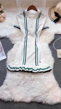 YuooMuoo Brand Fashion Women Knitted Mini Dress Ins Hot Sexy Package Hips Ruffled Party Dress Streetwear Lady Outfits Vestidos