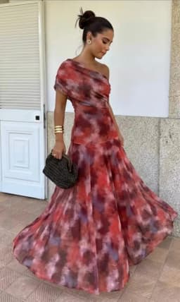 Vintage Off Shoulder Printed Maxi Dress Women Sleeveless Chiffon Ruched Long Dress Elegant Vacation Wedding Guest Party Vestidos