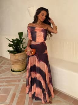 Vintage Off Shoulder Printed Maxi Dress Women Sleeveless Chiffon Ruched Long Dress Elegant Vacation Wedding Guest Party Vestidos