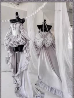 Princess Style Lolita Trailing Dress for Women Spring Summer New Sexy Girl Tube Top Birthday Party Dress Elegant Fluffy Dresses