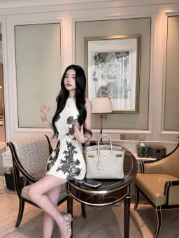 Elegant Lace Knitted A-Line Dress Women's Slim Fit Waist-Cinching Sleeveless Dress Luxury Vintage Atmosphere Casual Dress