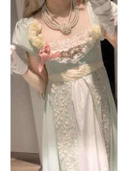 MAGOGO Green eco-style imperial lolita dress, Lolita princess dress