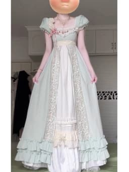 MAGOGO Green eco-style imperial lolita dress, Lolita princess dress