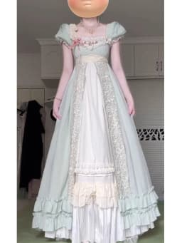 MAGOGO Green eco-style imperial lolita dress, Lolita princess dress