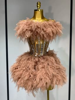 Women Sexy Strapless Mesh 2 Pieces Set Celebrity Nightlcub Party Birthday Photo Shoot Outfit 2025 Prom Gown Birthday Dress