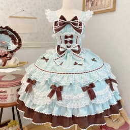 Birthday Japanese Style Kawaii Lolita Dress Women Party Vintage Sweet Lace Bow Birthdays Cake Dresses Harajuku Y2k Bandage Dress