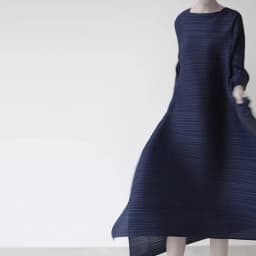 Miyake Pleated Original Design Large Size Dress Women's Spring Summer New Korean Style Causal Long Loose Clothes