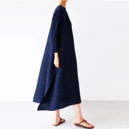 Miyake Pleated Original Design Large Size Dress Women's Spring Summer New Korean Style Causal Long Loose Clothes